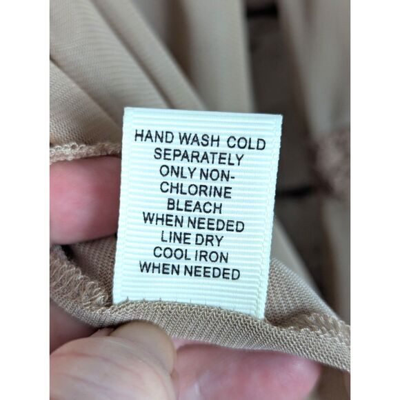 ULTRA PINK Lace Mesh Layered Tunic Bell Sleeve Boho Hippie Peasant Stretch Large - Picture 9 of 9